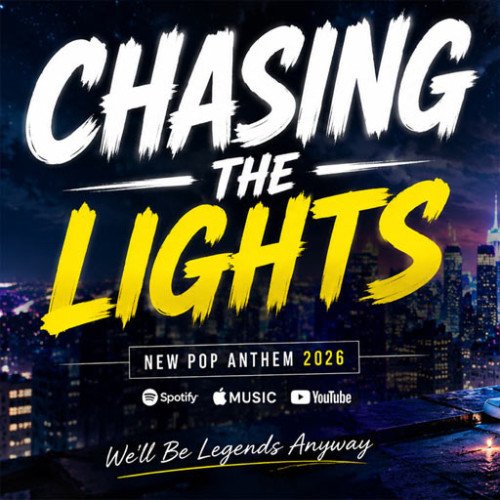 Chasing The Lights ✨ | Epic Pop Anthem 2026 | Inspirational English Song | Official Lyric Video